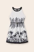 Дитяча сукня Mayoral колір білий mini розкльошена (2985237)