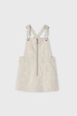 Дитяча джинсова сукня Mayoral колір бежевий mini пряма