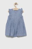 Дитяча лляна сукня Birba&Trybeyond mini розкльошена колір блакитний
