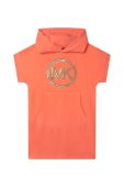 Дитяча бавовняна сукня Michael Kors колір помаранчевий mini пряма (3083025)