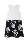 Дитяча сукня Dkny колір чорний mini пряма (3083080)