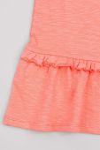 Дитяча сукня zippy колір помаранчевий mini розкльошена