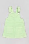 Дитяча сукня zippy колір зелений mini пряма