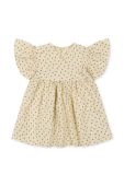 Дитяча бавовняна сукня Konges Sl?jd колір бежевий mini розкльошена (3177005)