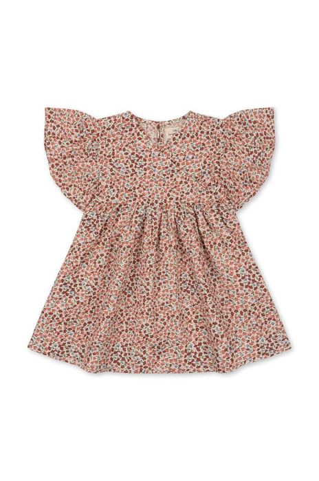 Дитяча бавовняна сукня Konges Sl?jd mini розкльошена колір барвистий (3177001)