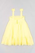 Дитяча сукня zippy колір жовтий midi oversize