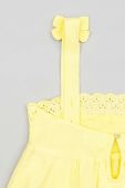 Дитяча сукня zippy колір жовтий midi oversize