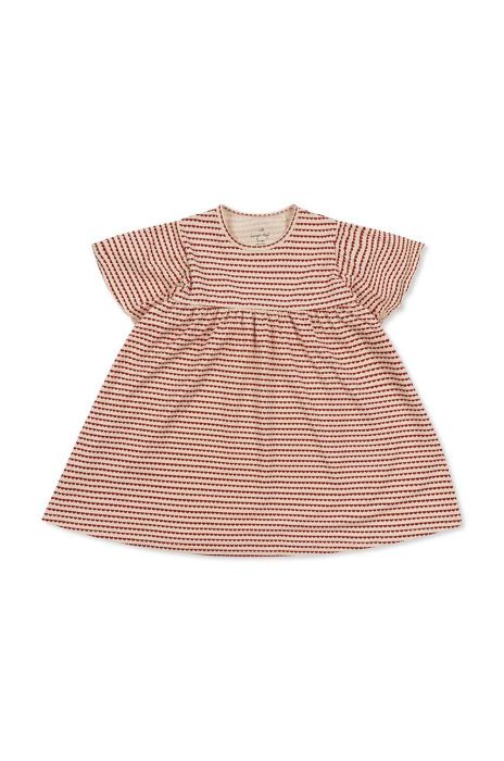 Дитяча бавовняна сукня Konges Sl?jd колір червоний mini розкльошена (3264166)