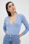 Светр Liu Jo жіночий легкий колір блакитний (3071603)