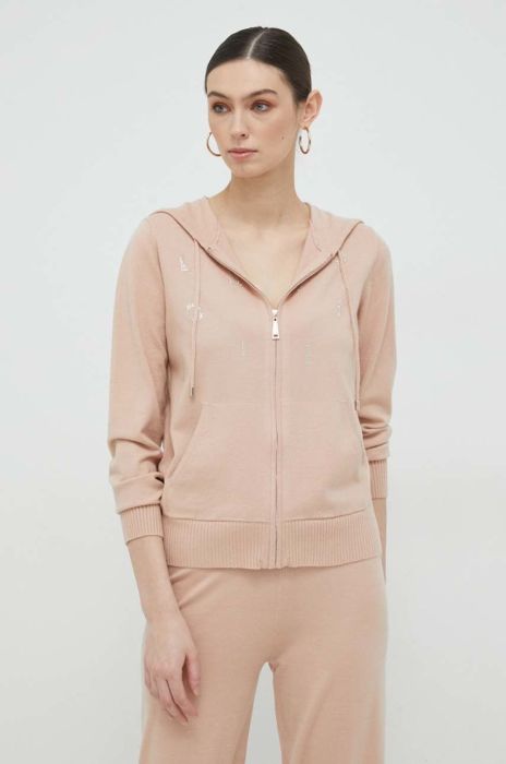 Джемпер Liu Jo жіночий колір бежевий легкий