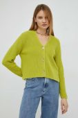 Бавовняний кардиган Marc O'Polo жіночий колір зелений