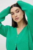 Кардиган з домішкою вовни Miss Sixty колір зелений теплий