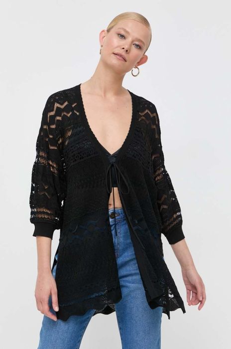 Джемпер Twinset жіночий колір чорний легкий (3422529)