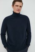 Вовняний светр Samsoe Samsoe чоловічий колір синій гольф