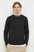 Светр Bruuns Bazaar Leo Rivee чоловічий колір чорний легкий