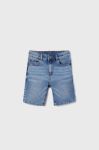 Дитячі джинсові шорти Mayoral регульована талія колір блакитний (2962063)