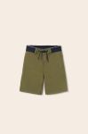 Дитячі шорти Mayoral колір зелений (2975588)