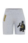 Дитячі бавовняні шорти Lego колір сірий