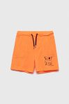 Дитячі шорти Birba&Trybeyond колір помаранчевий регульована талія (3248501)