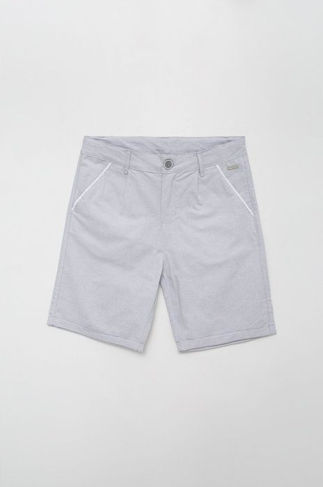Дитячі бавовняні шорти Birba&Trybeyond колір сірий