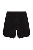 Дитячі шорти Karl Lagerfeld колір чорний регульована талія (3071727)