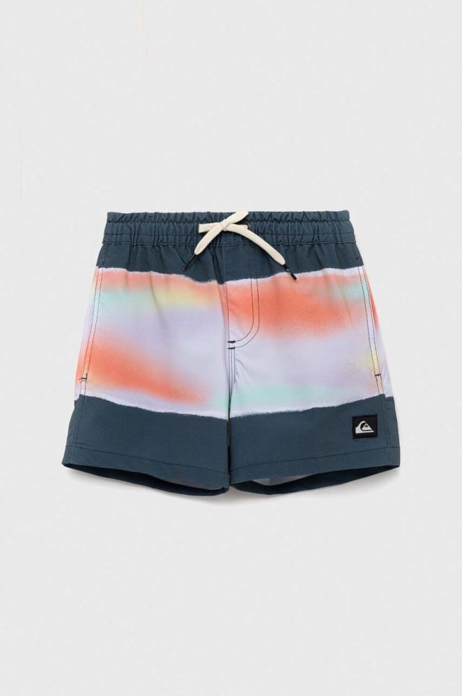 Дитячі шорти для плавання Quiksilver колір зелений