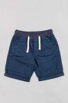Дитячі бавовняні шорти zippy регульована талія колір блакитний (3159775)