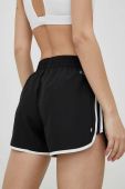 Шорти для бігу adidas Performance Marathon 20 колір чорний з аплікацією середня посадка