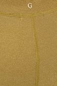 Шорти Guess жіночі колір зелений однотонні середня посадка (3182045)