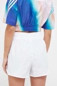 Шорти Puma жіночі колір білий з аплікацією висока посадка