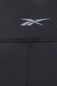 Шорти для тренувань Reebok Lux колір чорний однотонні висока посадка (2992654)