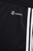 Шорти для тренувань adidas Performance Tiro 23 жіночі колір чорний з аплікацією середня посадка
