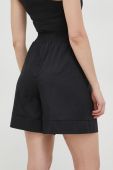 Шорти Liu Jo жіночі колір чорний з аплікацією висока посадка
