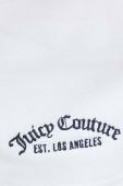 Шорти Juicy Couture жіночі колір білий з аплікацією висока посадка