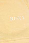 Шорти Roxy жіночі колір жовтий однотонні середня посадка