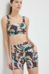 Шорти для тренувань Billabong Summit візерунок висока посадка колір барвистий