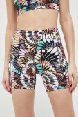 Шорти для тренувань Billabong Summit візерунок висока посадка колір барвистий