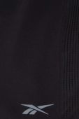 Шорти для тренувань Reebok Athlete жіночі колір чорний однотонні середня посадка