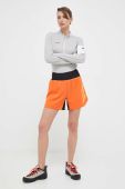 Спортивні шорти adidas TERREX Agravic жіночі колір помаранчевий з принтом висока посадка