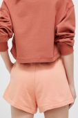 Шорти Champion жіночі колір помаранчевий з аплікацією висока посадка