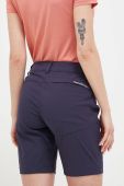 Шорти outdoor Peak Performance Iconiq колір синій однотонні середня посадка