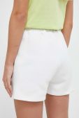Шорти Peak Performance жіночі колір білий меланж висока посадка