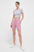 Шорти CMP жіночі колір рожевий однотонні висока посадка