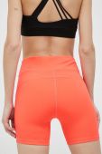 Шорти для тренувань 4F колір червоний однотонні висока посадка
