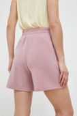 Шорти 4F жіночі колір рожевий однотонні висока посадка (3136721)