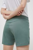 Шорти outdoor Mammut Massone Light колір зелений однотонні середня посадка