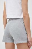 Шорти Hummel жіночі колір сірий меланж середня посадка