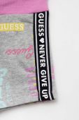 Дитячі шорти Guess колір сірий візерунок регульована талія