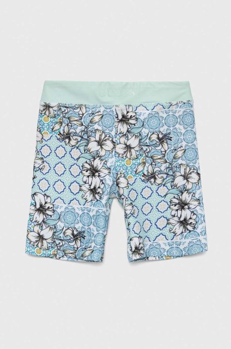 Дитячі шорти Guess колір зелений візерунок (3053783)