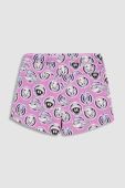 Дитячі шорти Coccodrillo колір фіолетовий візерунок (3297868)